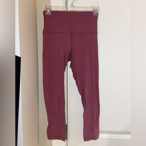lululemon Align 23’ leggings in Mauve
